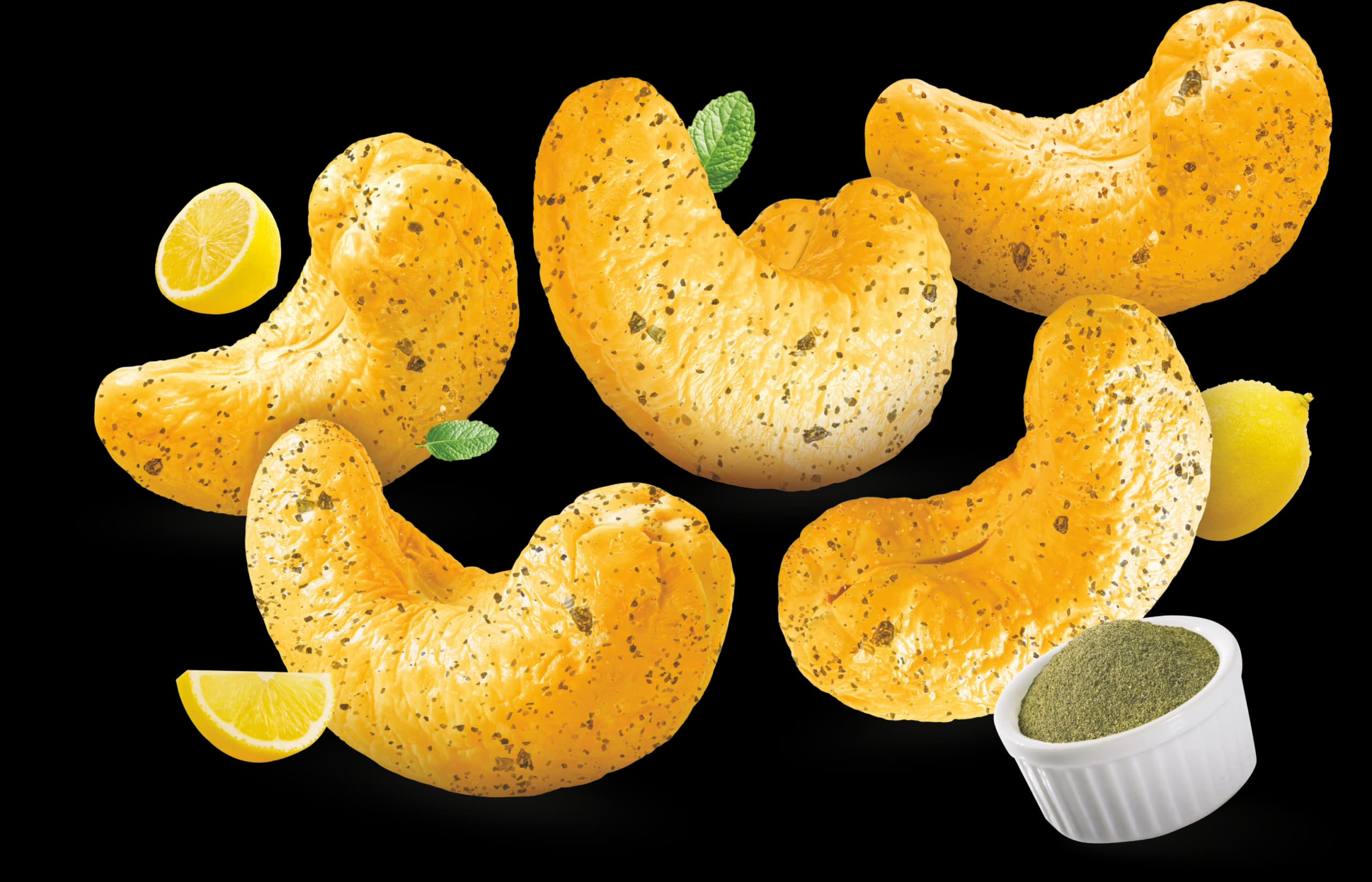 Roasted Mint Lime Cashews